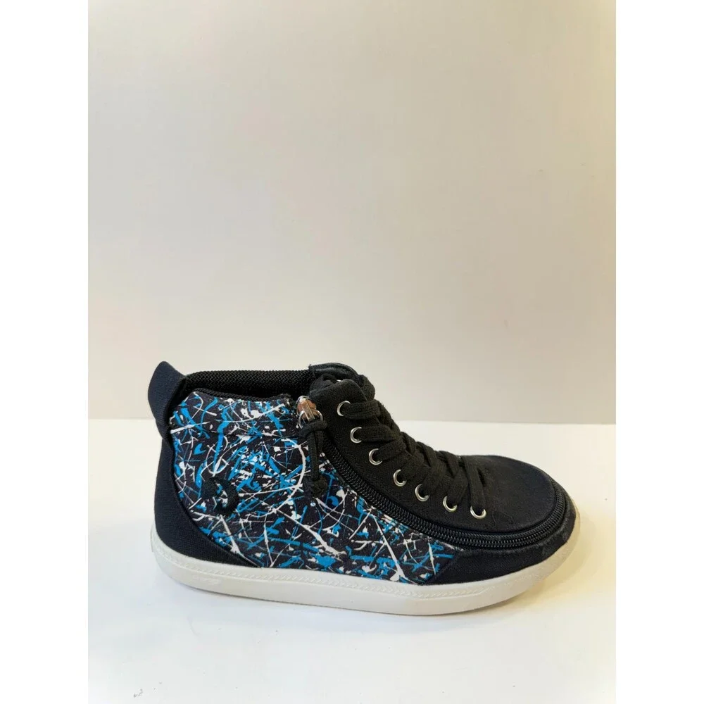 BILLY Footwear Kids Classic DR II High Tops for Kids Black Blue US 5 Youths
